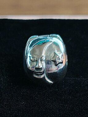 Authentic Pandora Night and Day Clip – 791208CZ Sterling Silver (Retired)